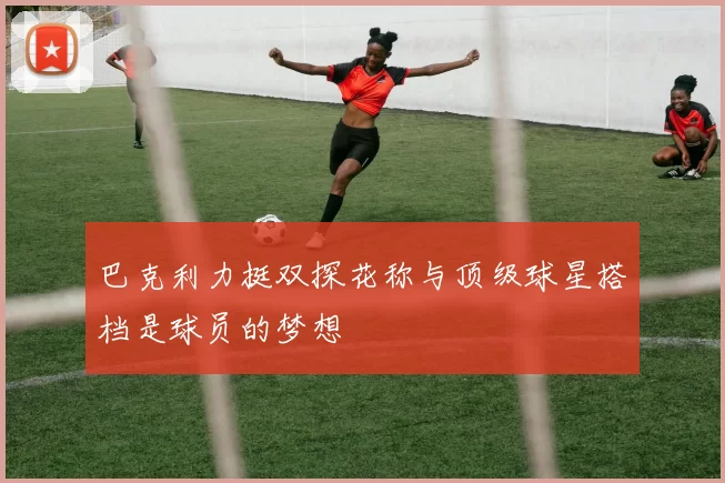 巴克利力挺双探花称与顶级球星搭档是球员的梦想
